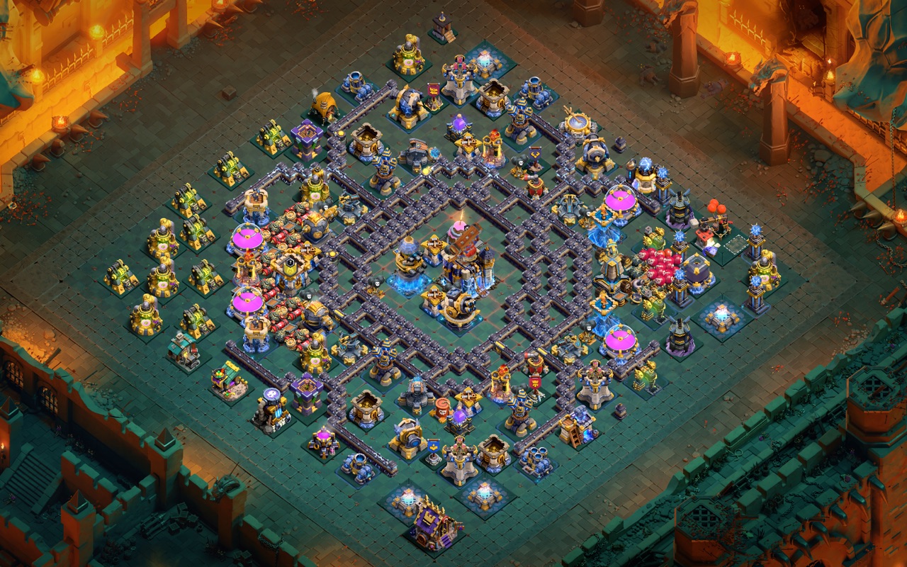 Town Hall 18 Farming Base layout by Fatih Öztürk