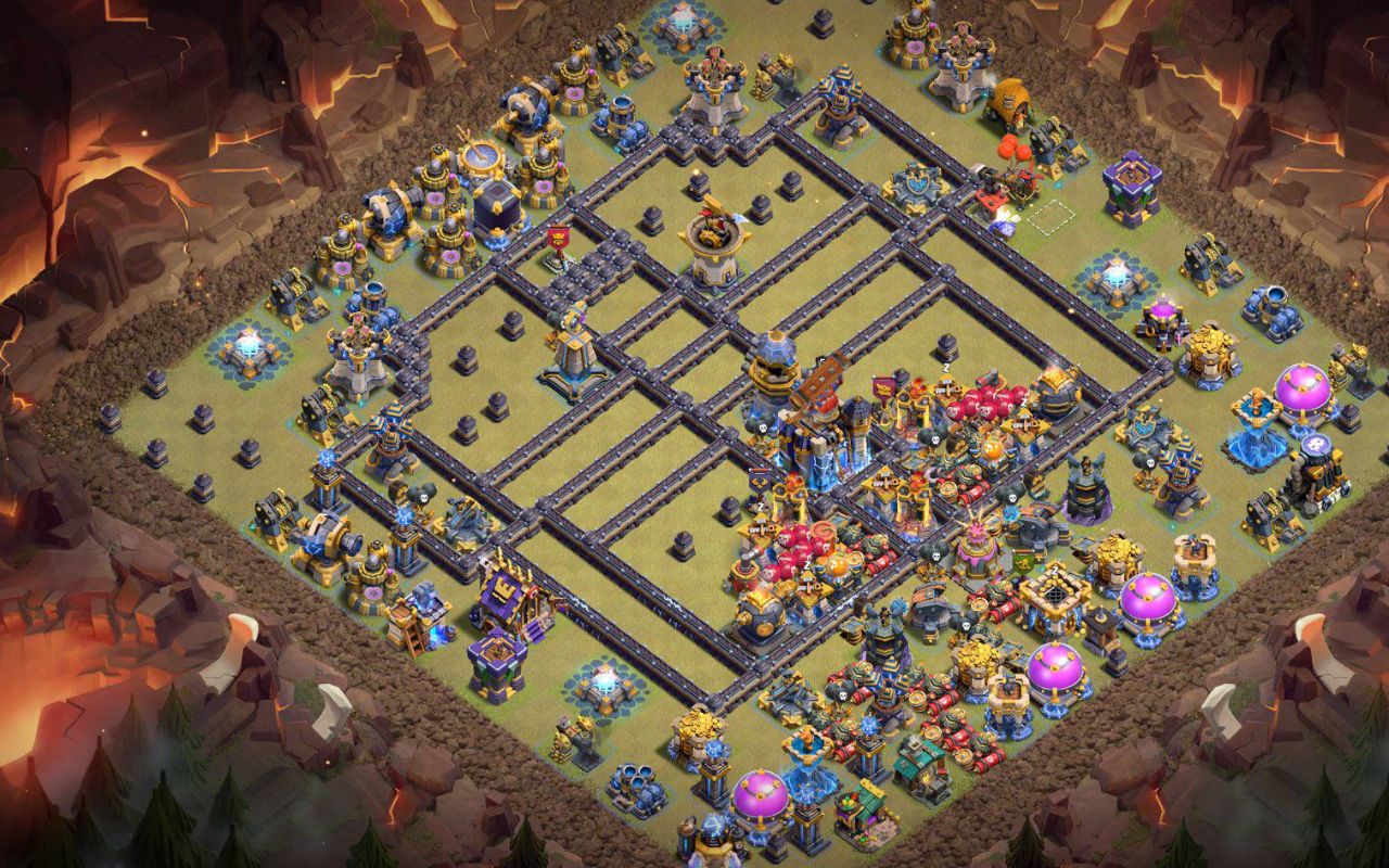 Town Hall 18 Trophy Base layout by ديوان الملوك 👑