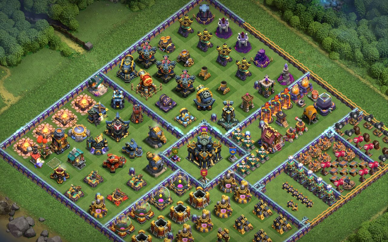 Town Hall 17 Farming Base layout by Jay