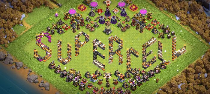 Town Hall 11 Fun Base layout by MR.AVENGER
