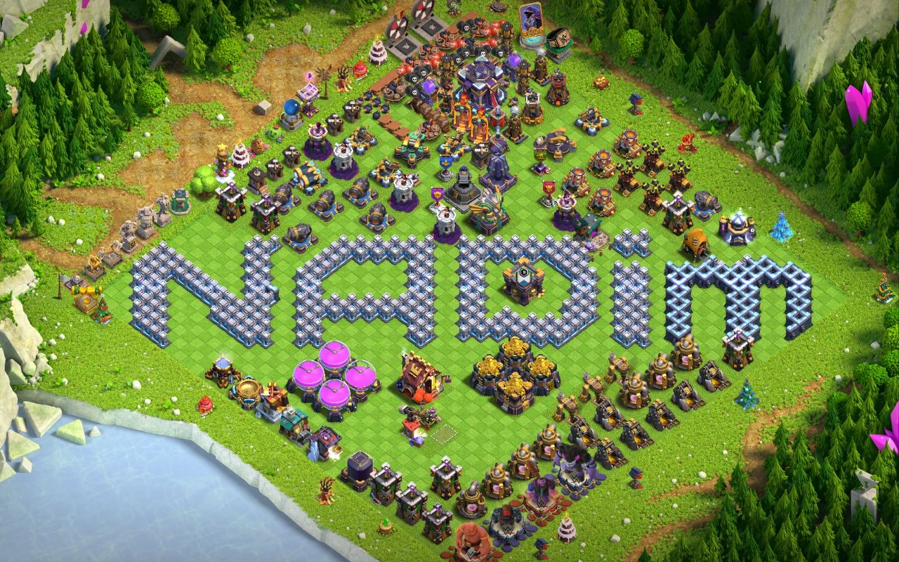 Town Hall 15 Fun Base layout by Nadim