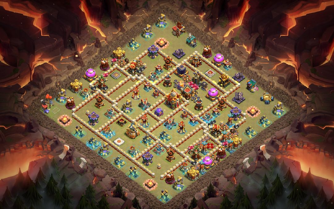 Town Hall 16 War Base layout by XLR8