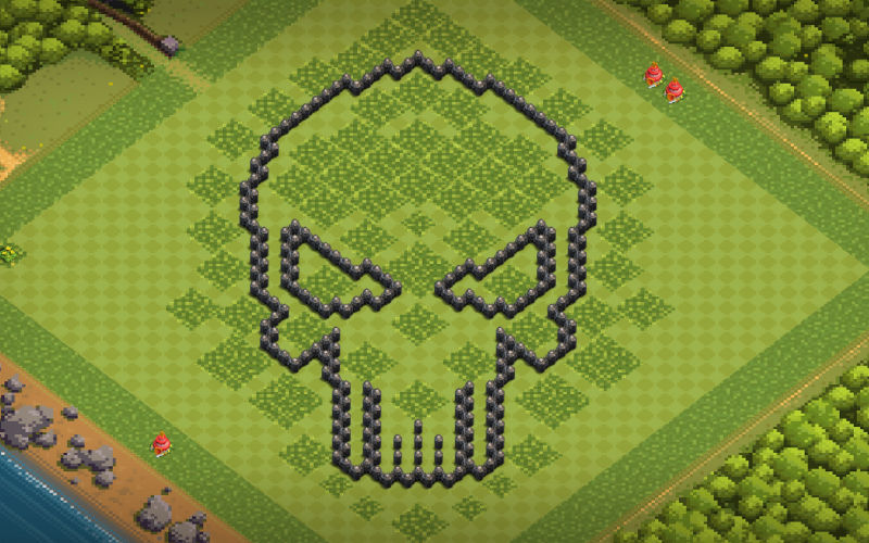Town Hall 8 Fun Base layout by prince of hell