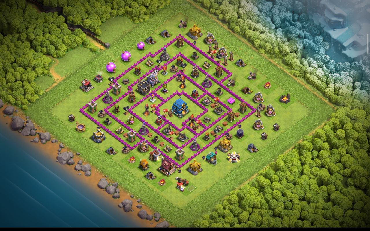 Town Hall 12 CWL Base layout by ادخل الكلان اذه أنته عربي ومنور