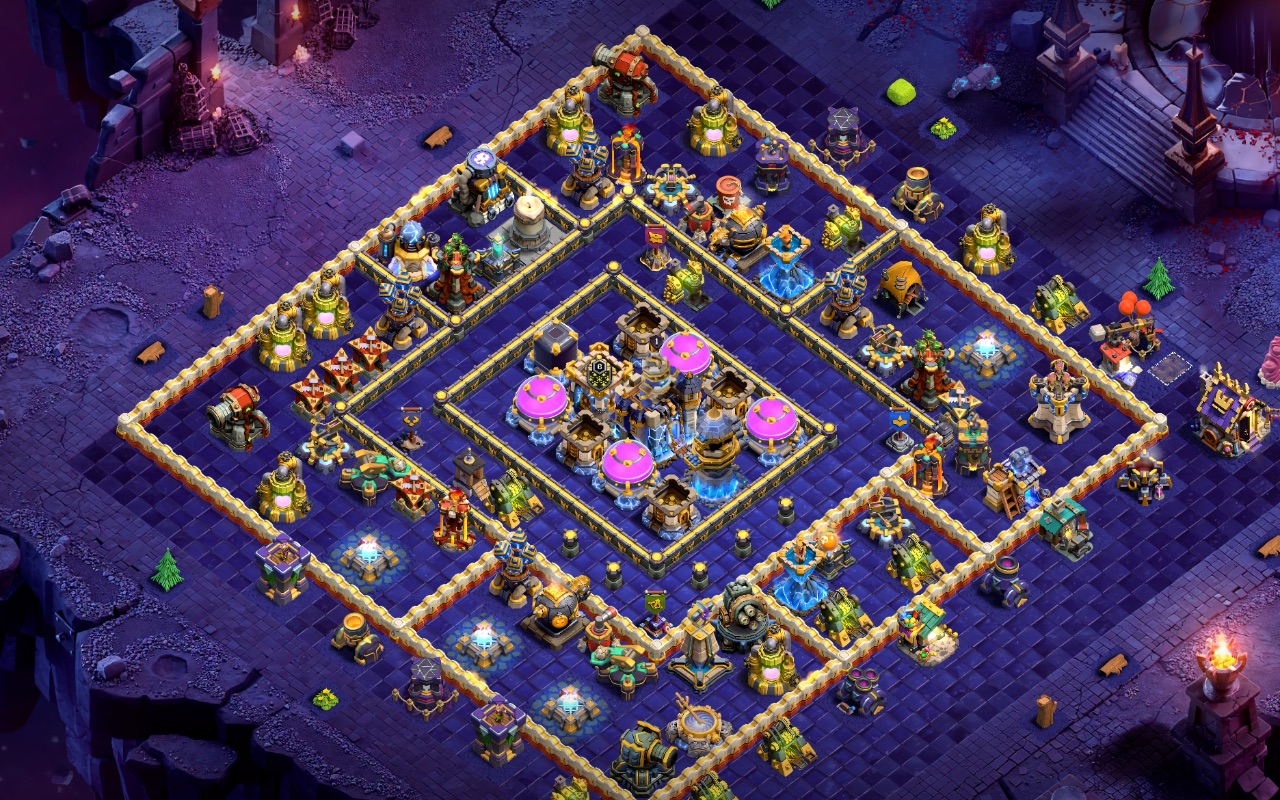 Town Hall 18 Farming Base layout by Sn0w0wl