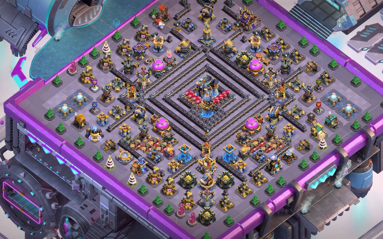 Town Hall 18 Trophy Base layout by ديوان الملوك 👑