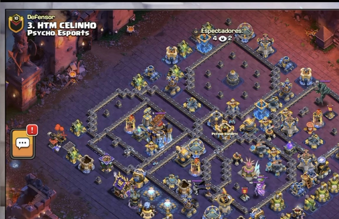Town Hall 18 War Base layout by XLR8