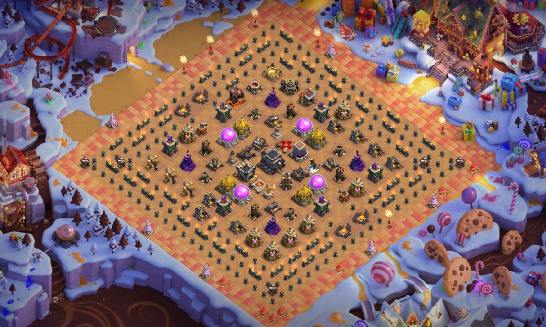 Town Hall 9 Fun Base layout by Aizenn