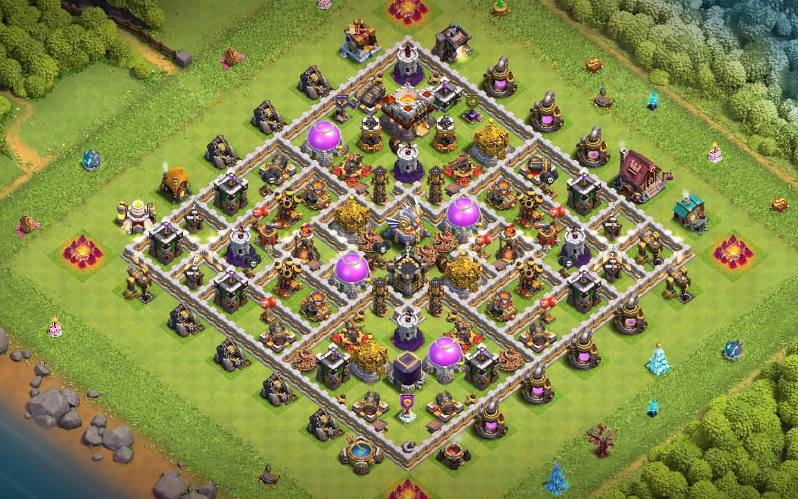 Town Hall 11 Farming Base layout by Liya Amelia