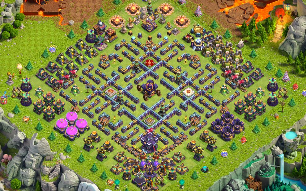 Town Hall 15 Fun Base layout by XLR8