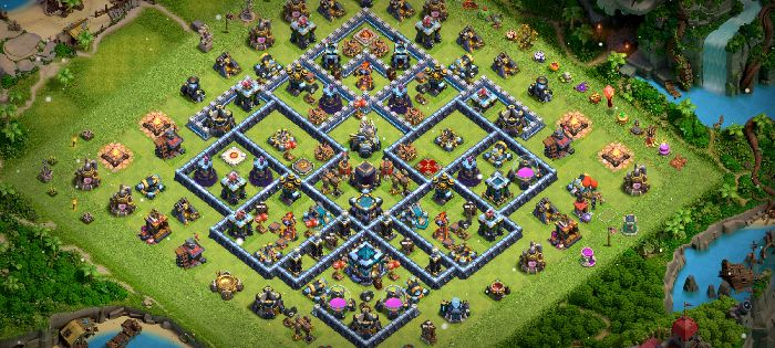 Town Hall 13 Farming Base layout by BaseKING