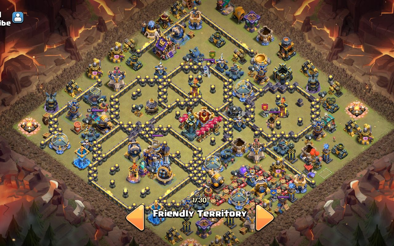 Town Hall 18 CWL Base layout by User
