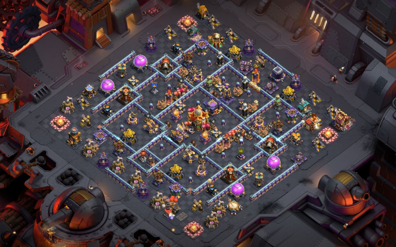 Town Hall 16 Hybrid Base layout by Nashki