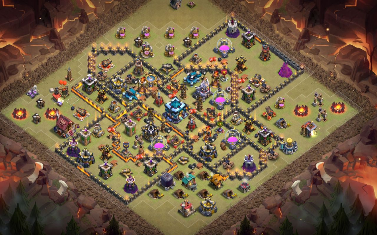 Town Hall 13 CWL Base layout by عاشق clach