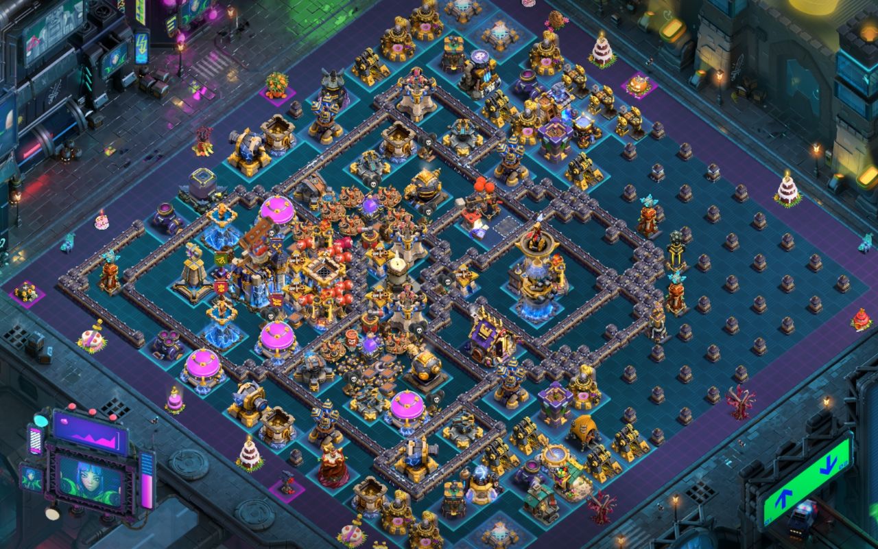 Town Hall 18 War Base layout by BH10