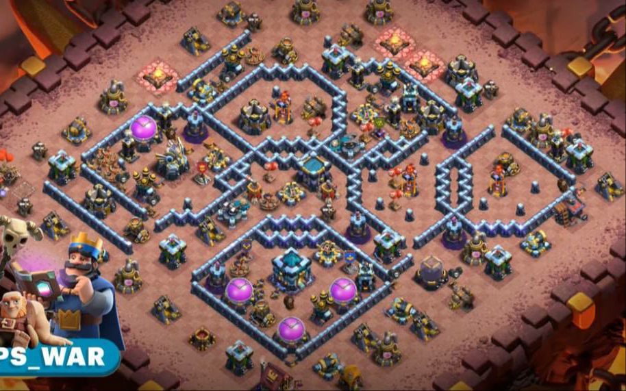 Town Hall 13 CWL Base layout by ديوان الملوك 👑