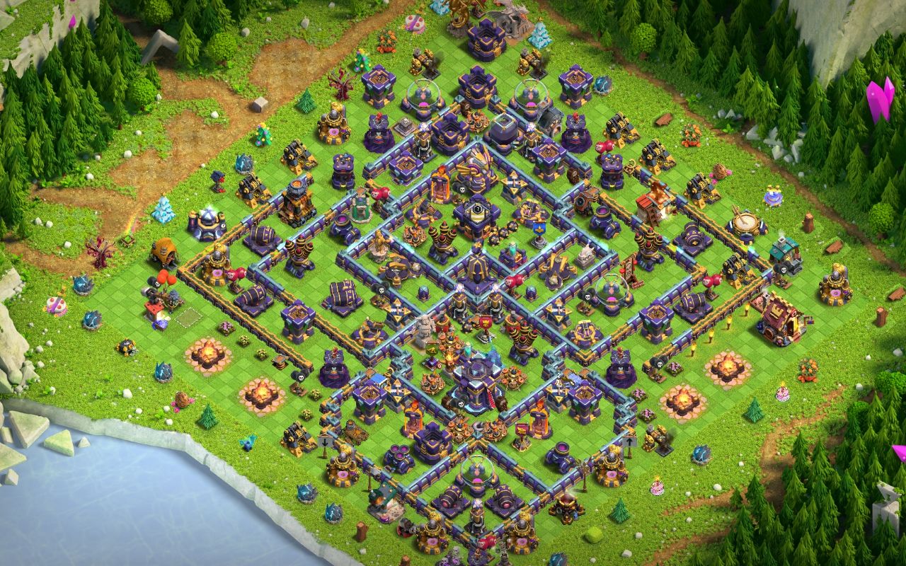 Town Hall 15 War Base layout by Jafar Sadiq