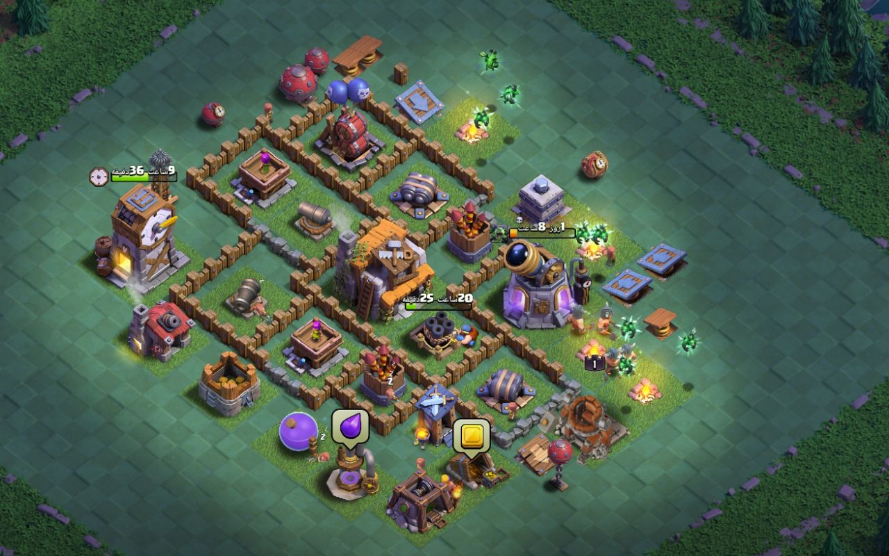 Builder Hall 5 Builder Base layout by The_mojtaba0