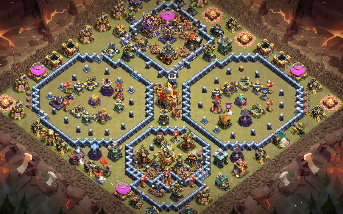 Town Hall 16 War Base layout by User