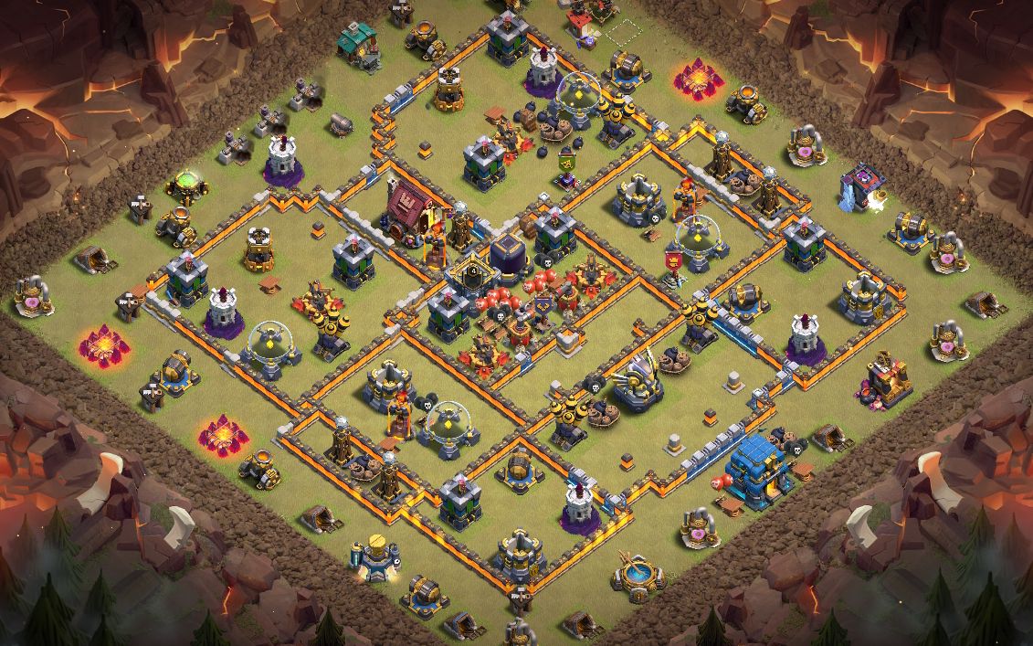 Town Hall 12 War Base layout by BD TAMIM