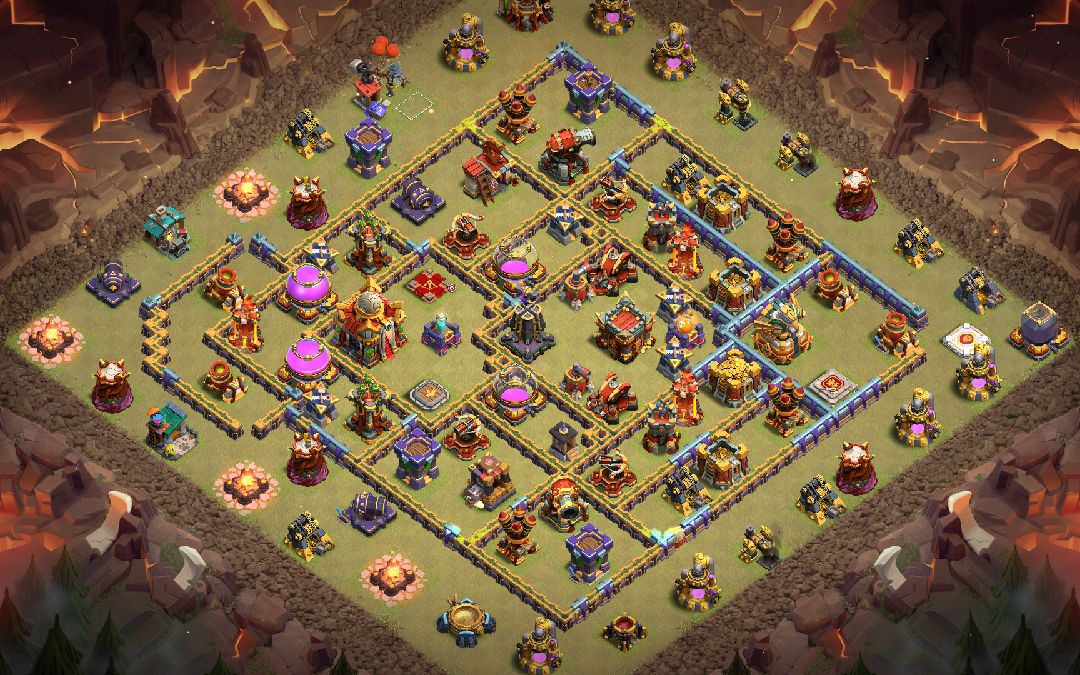 Town Hall 16 War Base layout by XLR8
