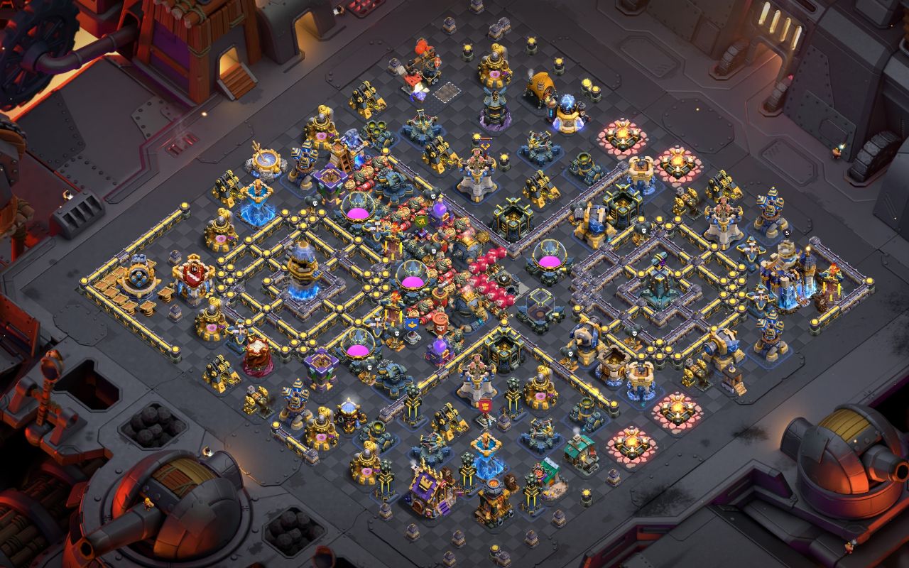 Town Hall 18 War Base layout by User
