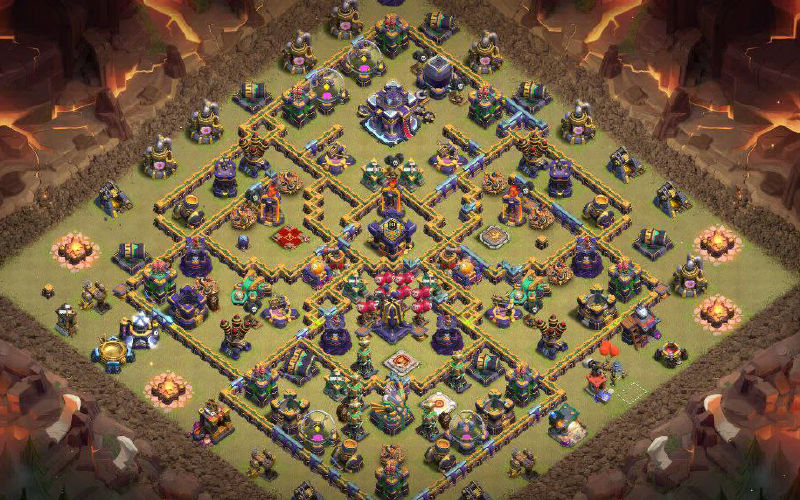 Town Hall 15 War Base layout by XLR8