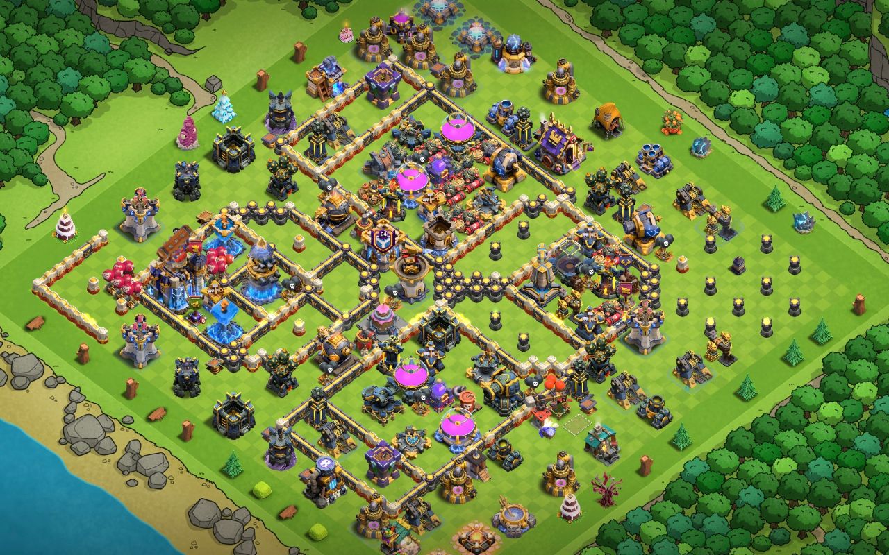 Town Hall 18 Trophy Base layout by ديوان الملوك 👑