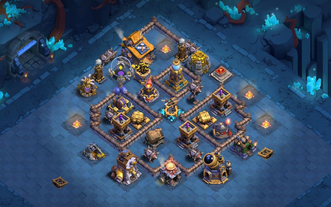 Builder Hall 10 Builder Base layout by XLR8