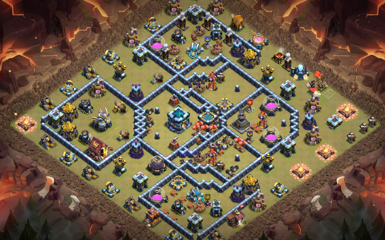 Town Hall 13 CWL Base layout by ديوان الملوك 👑