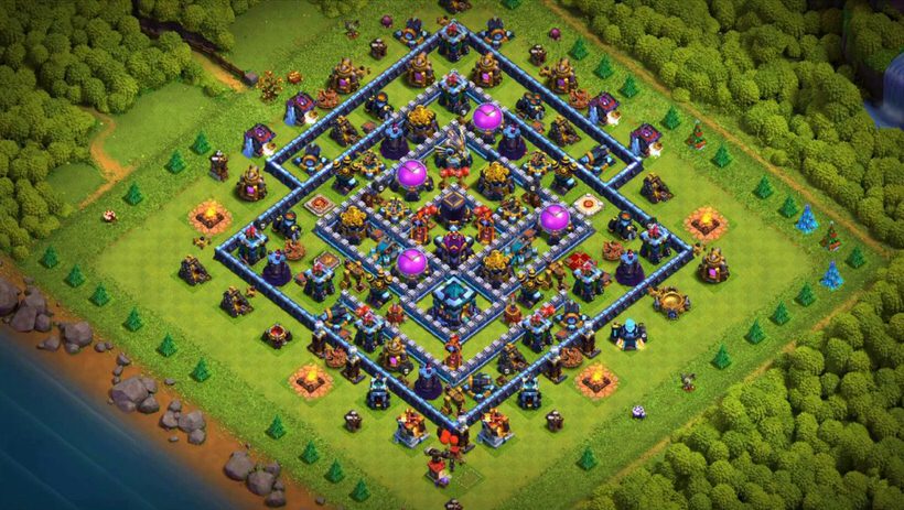 Town Hall 13 Farming Base layout by TReX