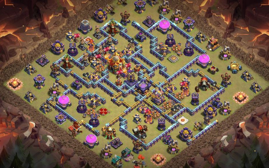 Town Hall 16 War Base layout by XLR8