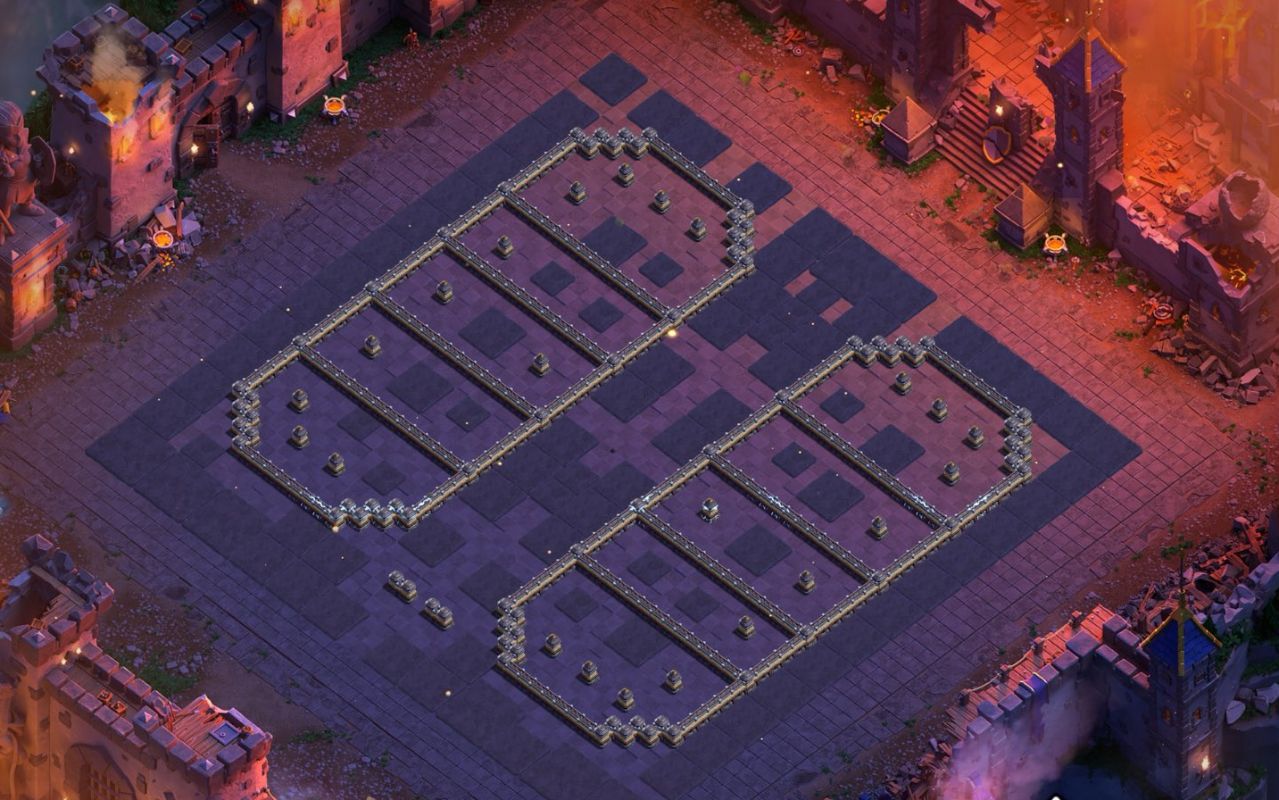 Town Hall 18 Legend Base layout by XLR8