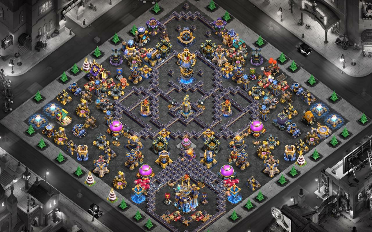 Town Hall 18 CWL Base layout by ديوان الملوك 👑