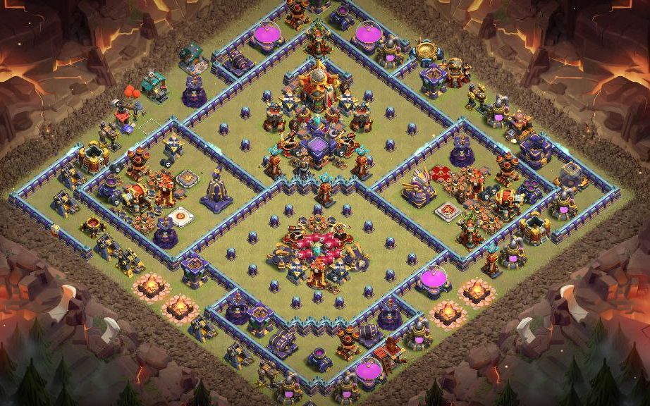 Town Hall 16 War Base layout by XLR8