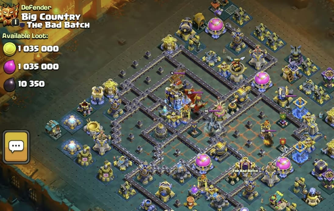 Town Hall 18 Legend Base layout by XLR8