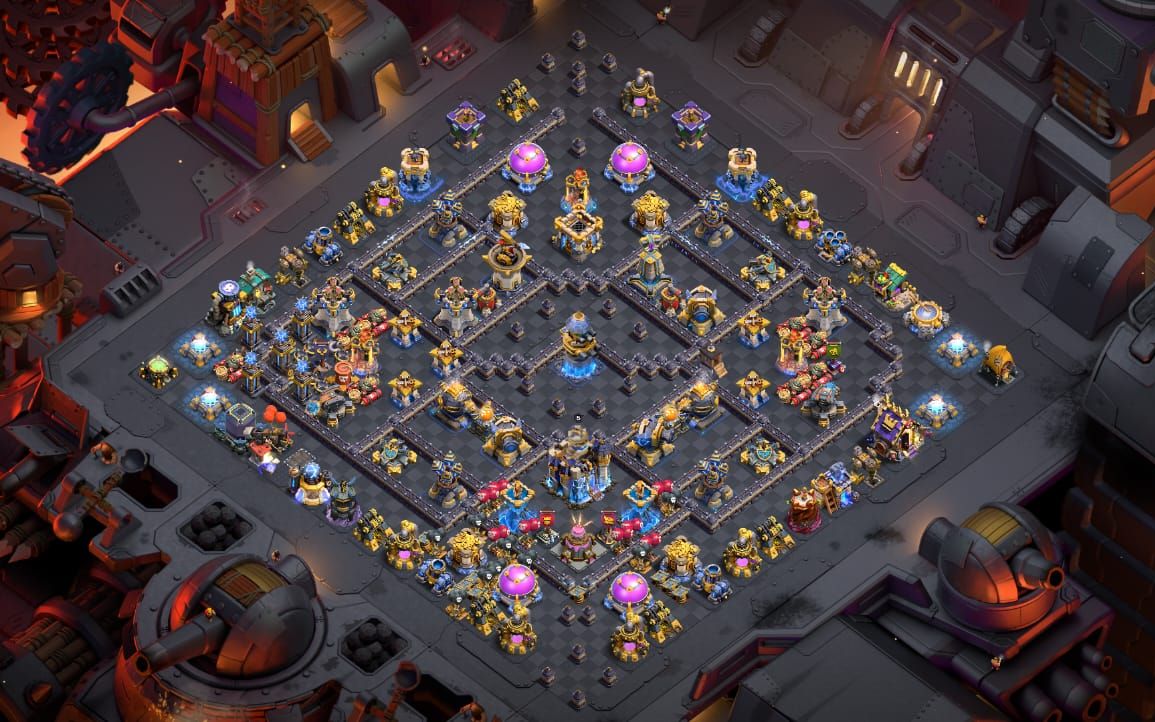Town Hall 18 CWL Base layout by Sheikh Sadik