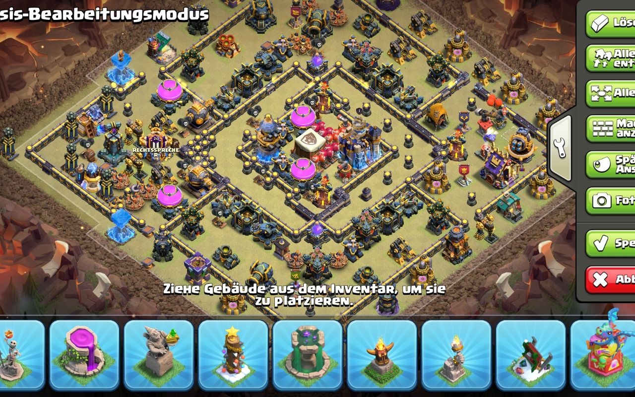 Town Hall 18 War Base layout by User