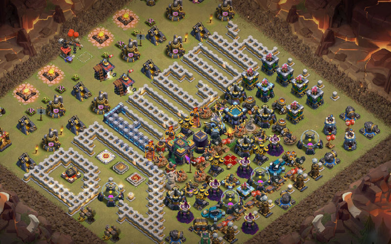 Town Hall 14 Farming Base layout by User