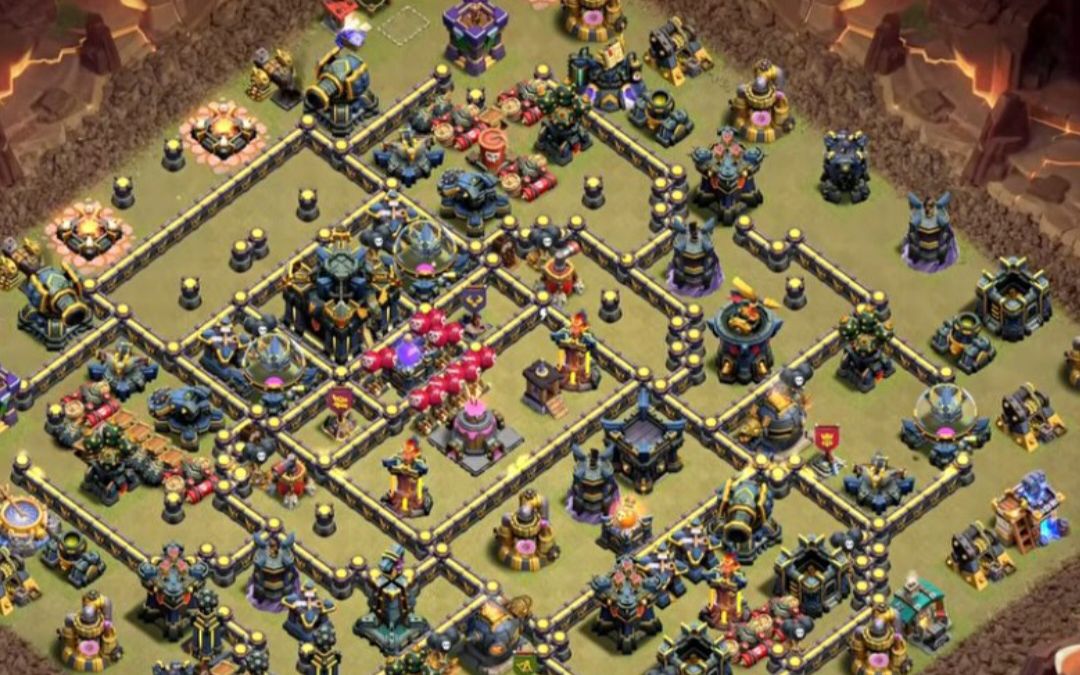 Town Hall 17 Trophy Base layout by sourena