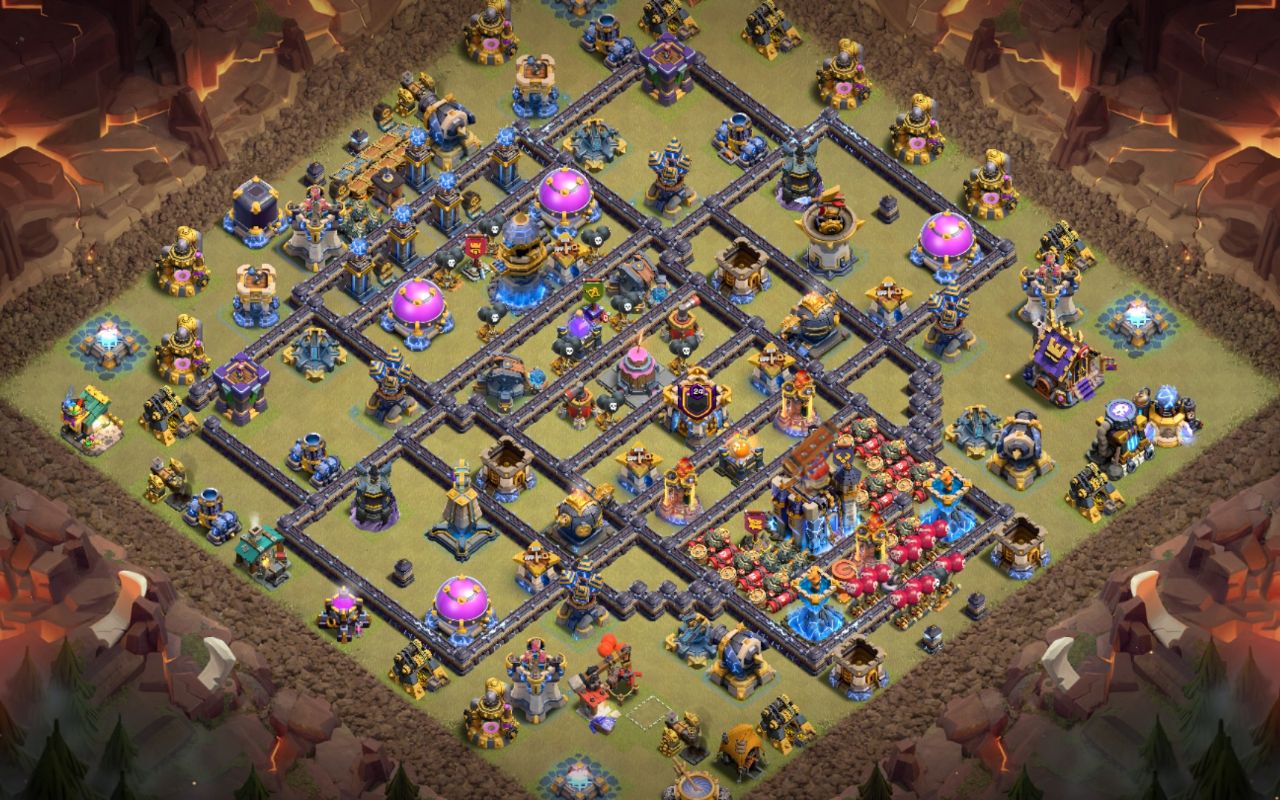 Town Hall 18 War Base layout by Kia_Black