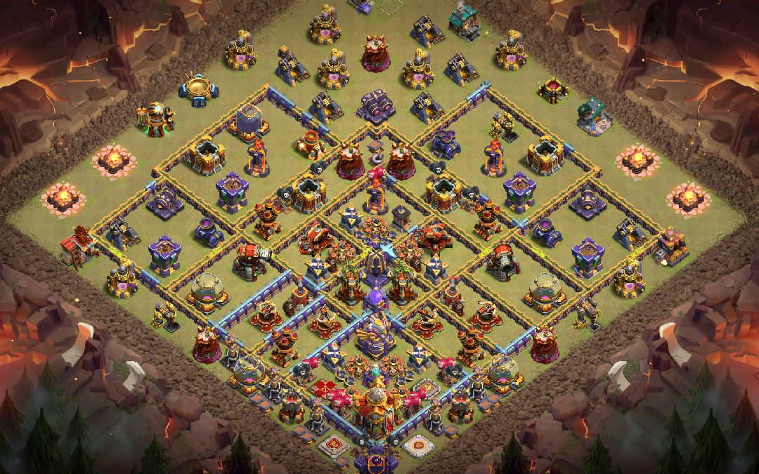 Town Hall 16 War Base layout by XLR8