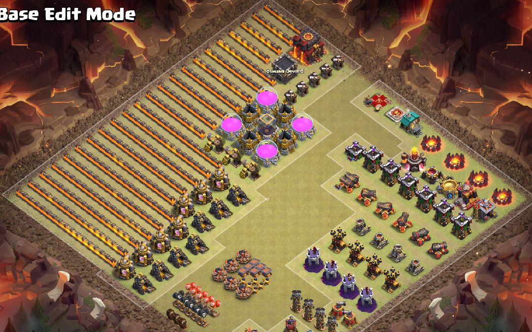Town Hall 10 Fun Base layout by XLR8