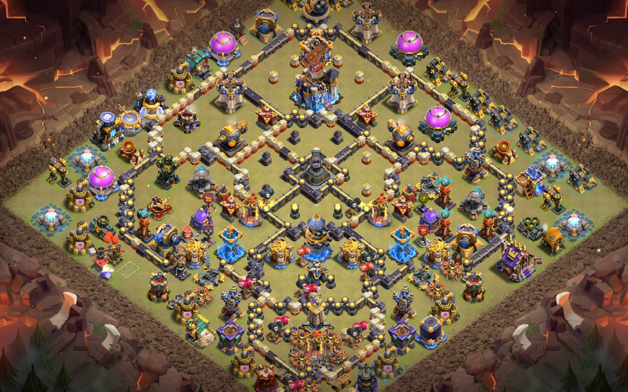 Town Hall 18 CWL Base layout by Raazace Maharjan
