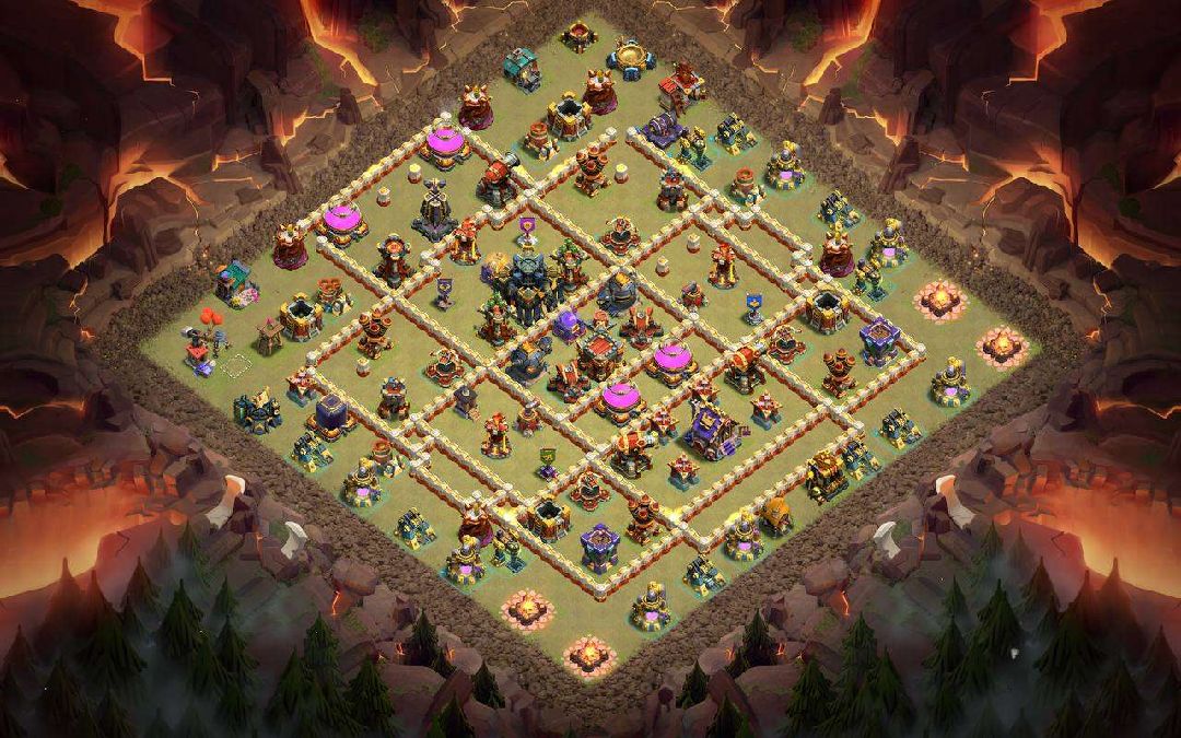 Town Hall 17 War Base layout by XLR8