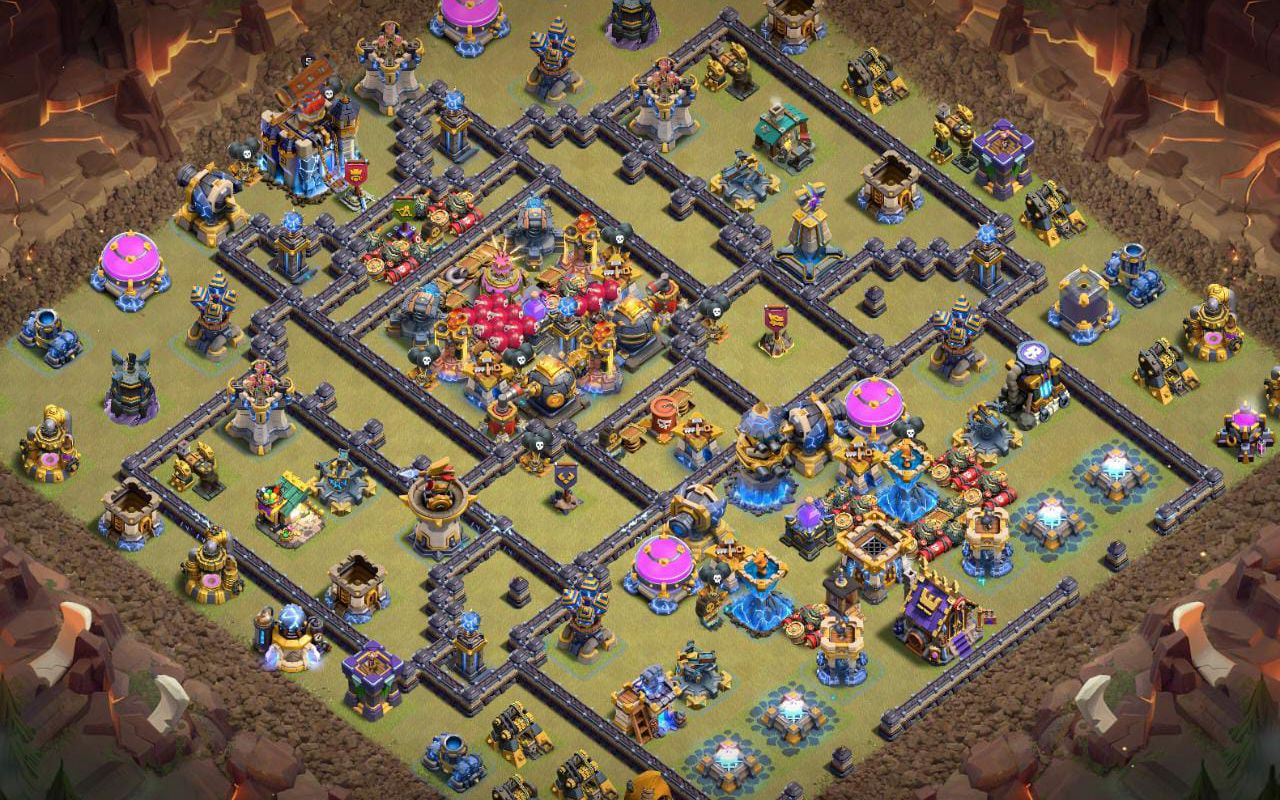 Town Hall 18 CWL Base layout by ديوان الملوك 👑