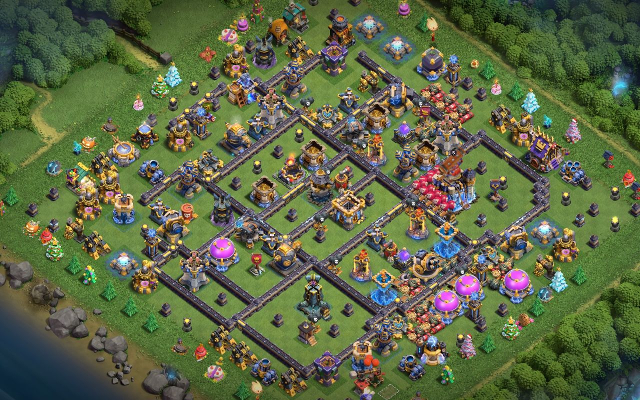Town Hall 18 CWL Base layout by 🔥🔥