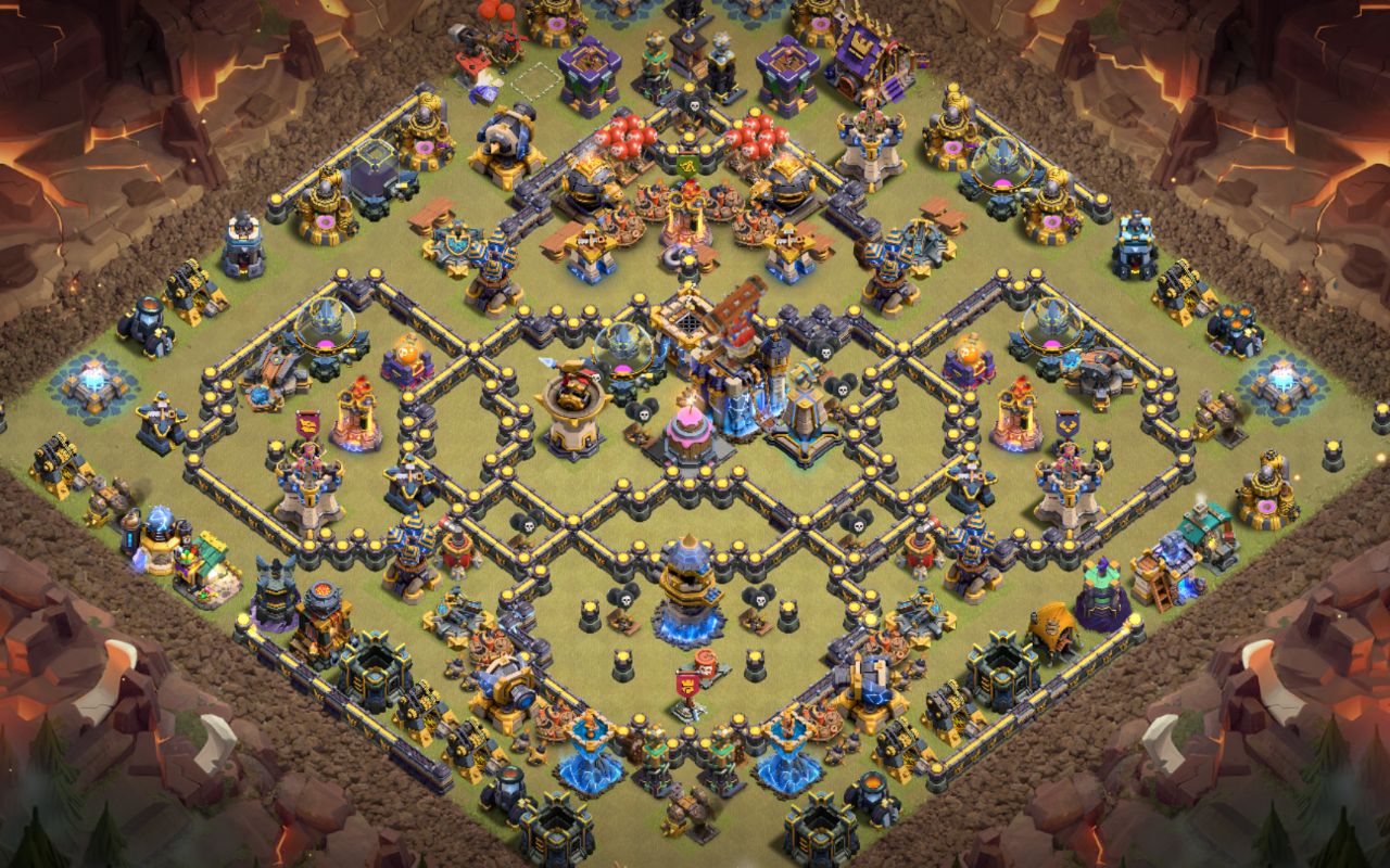 Town Hall 18 Trophy Base layout by BROTHERS ARMY