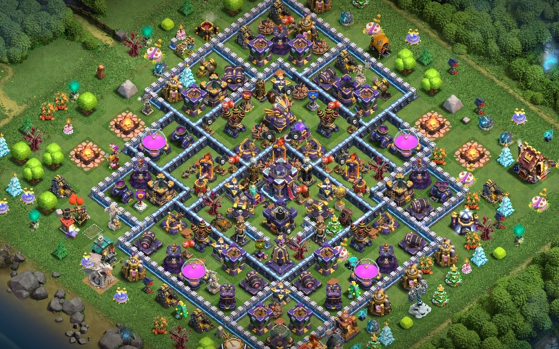 Town Hall 15 Hybrid Base layout by ヅＣｒａｚｙ亗