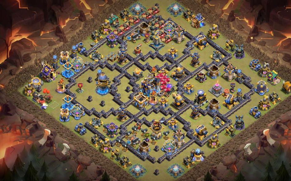 Town Hall 18 CWL Base layout by ديوان الملوك 👑